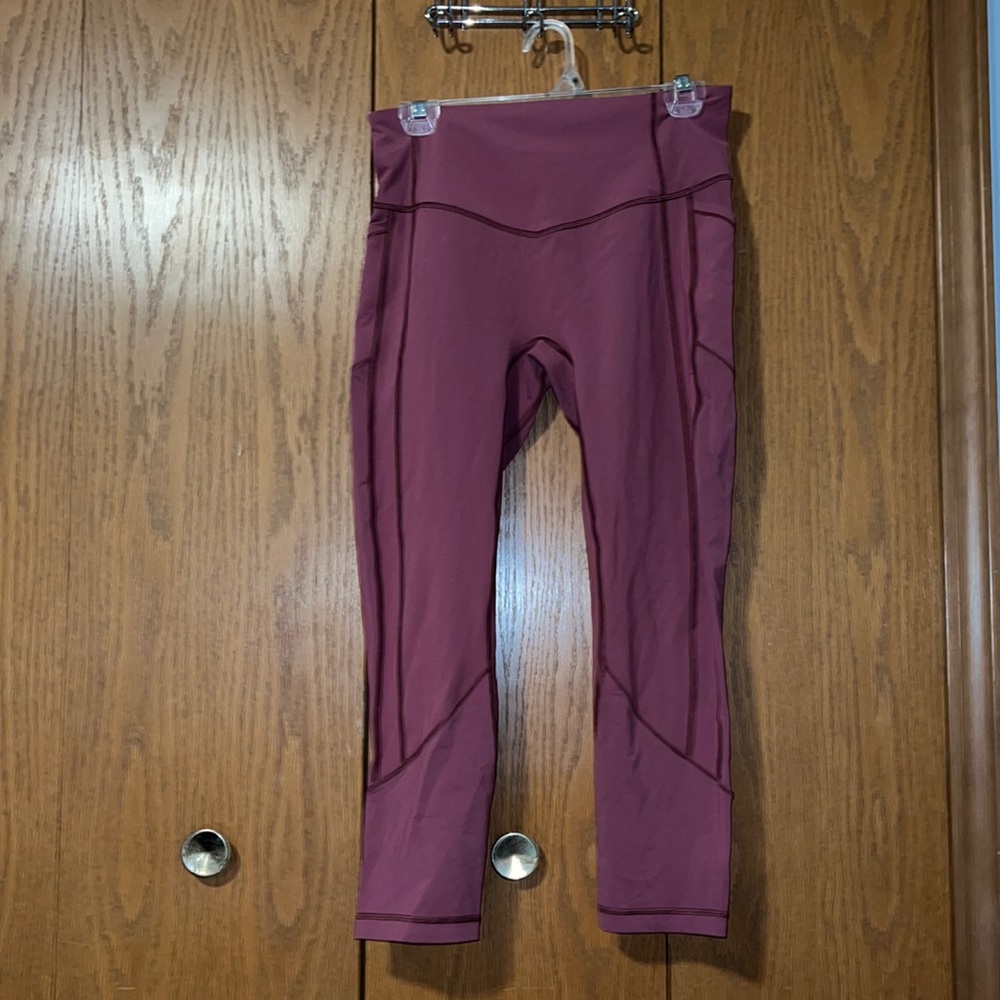 lulu lemon leggings size 10